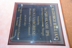 C M George AC Hall Inaugration