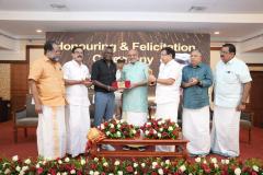 Maharashtra Governor Honoring Padma Shri IM Vijayan